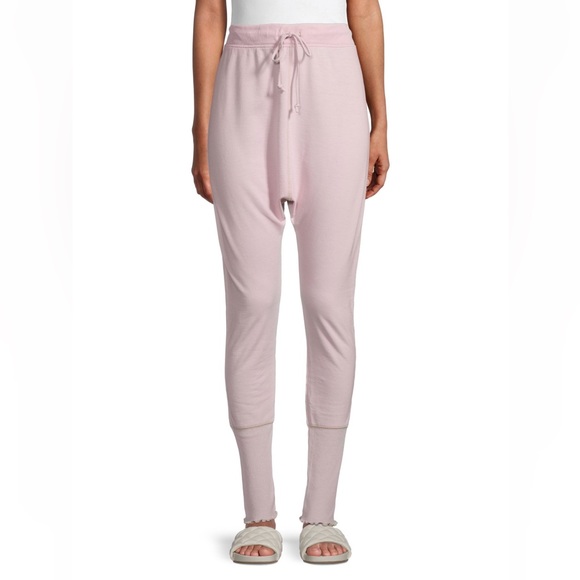 Free People Pants - NWT Intimately Free People Light Pink Harem Jogger Lounge Pants